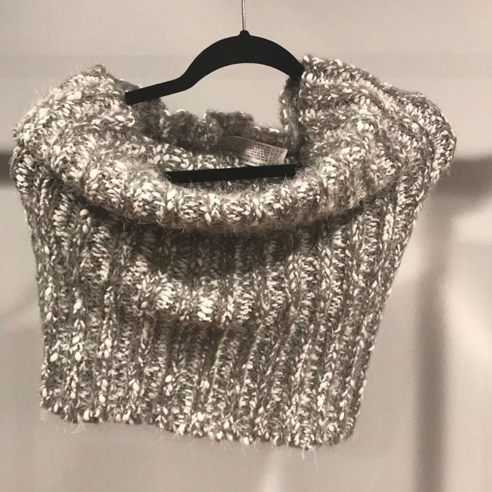 Grey Infinity Scarf